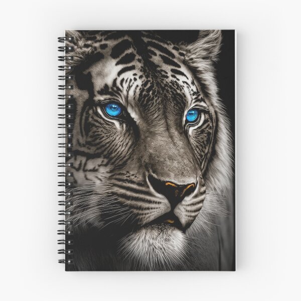 Item preview, Tiger with blue eyes designed and sold by ai1art.