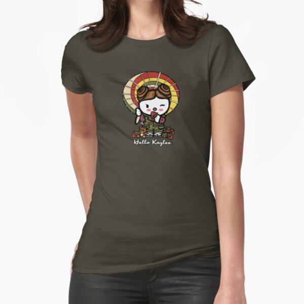 Hello Kaylee Winks Fitted T-Shirt