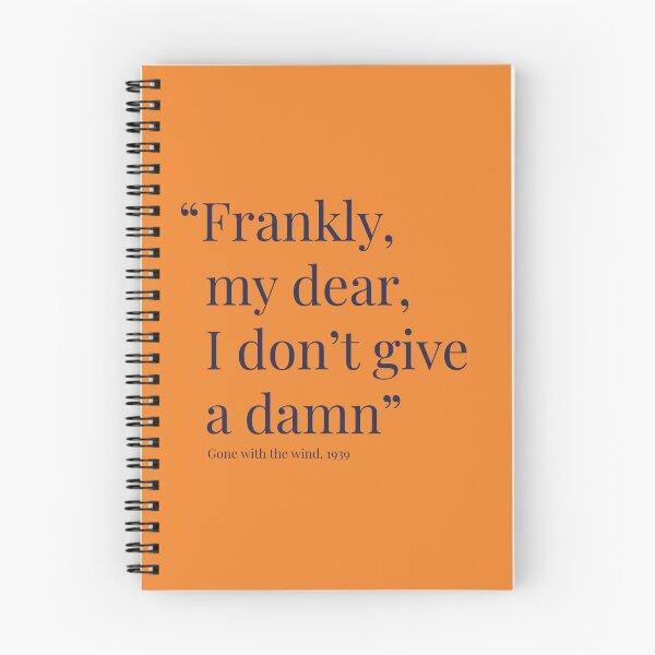 Item preview, “Frankly, my dear, I don’t give a damn” designed and sold by AllegraMussato.