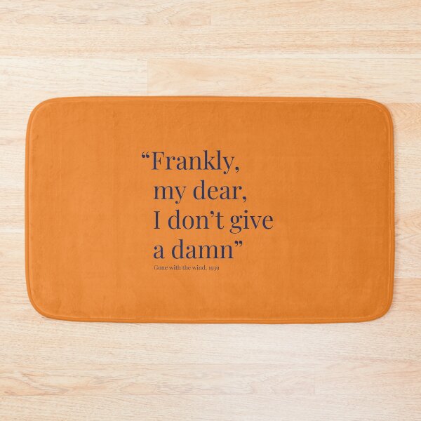 Item preview, “Frankly, my dear, I don’t give a damn” designed and sold by AllegraMussato.