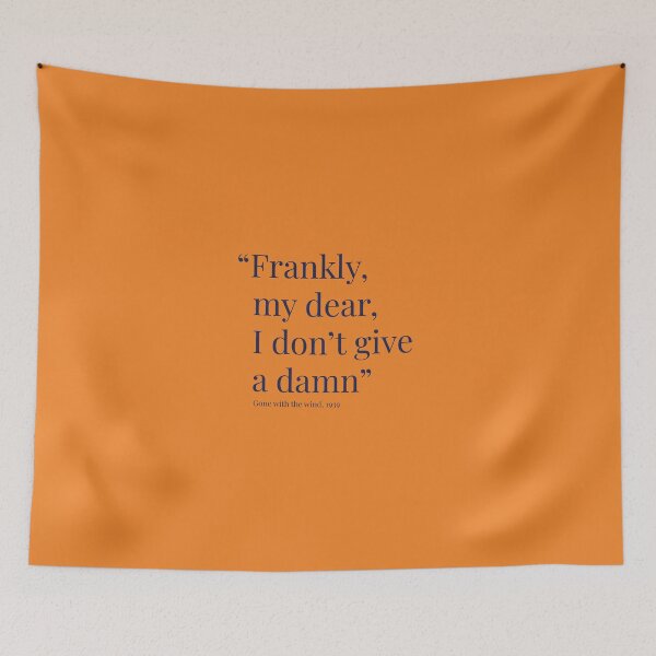 Item preview, “Frankly, my dear, I don’t give a damn” designed and sold by AllegraMussato.