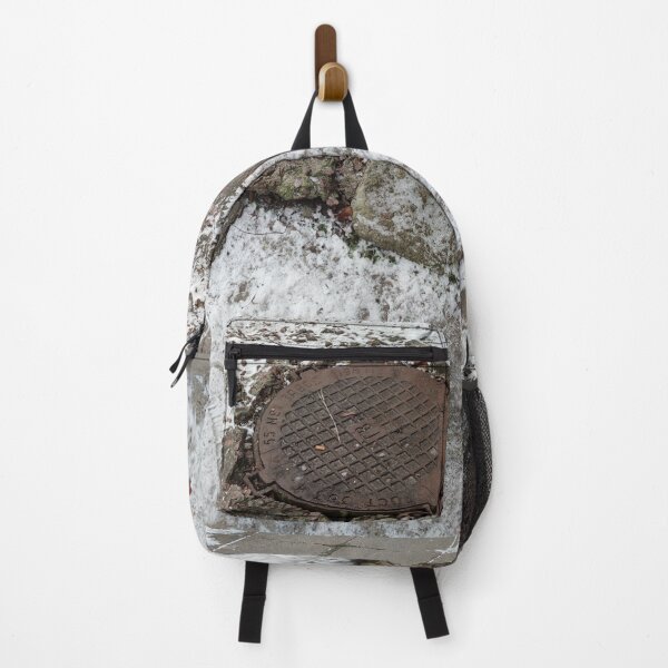 Item preview, A rusty manhole in winter designed and sold by tshuki.