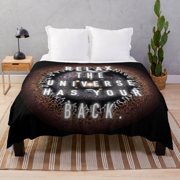 Item preview, "Relax, The Universe Has Your Back." designed and sold by Pablo Carlos Budassi.