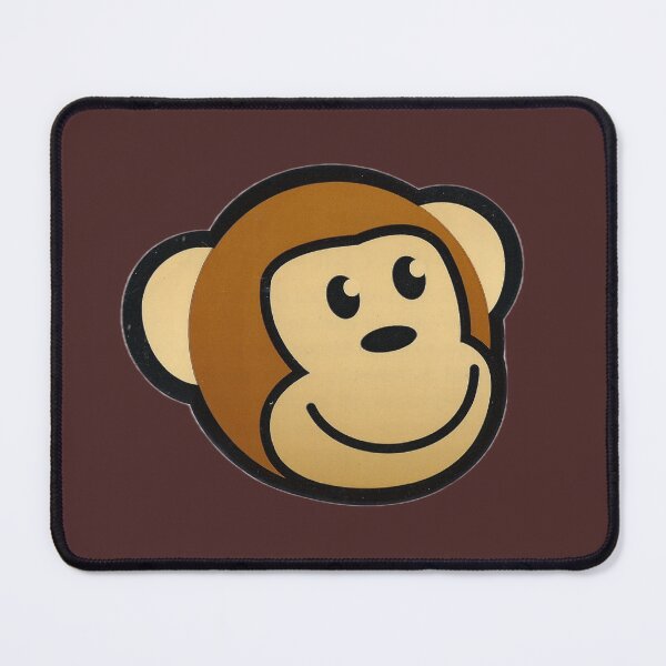 Item preview, Smiling monkey face wild art  designed and sold by S888.