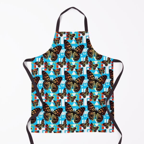 Item preview, Sky Blue / White / Fire Color Native Butterfly Blanket Print designed and sold by JMWCD.
