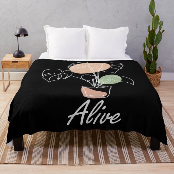 Item preview, Alive, one line plant, inspirational meanings designed and sold by Targeted Inspire.