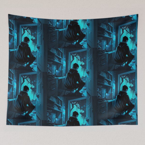 Item preview, Unique and Eye-Catching Art of Miserable Hacker designed and sold by nmichom.