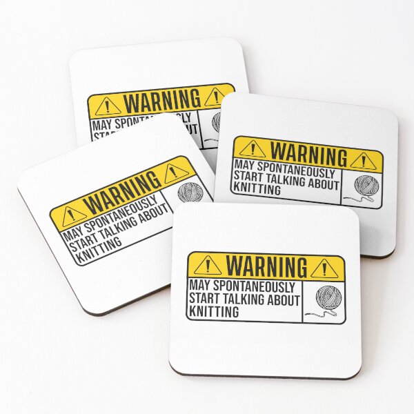 Item preview, Warning May spontaneously start talking about Knitting designed and sold by Majesticoo.