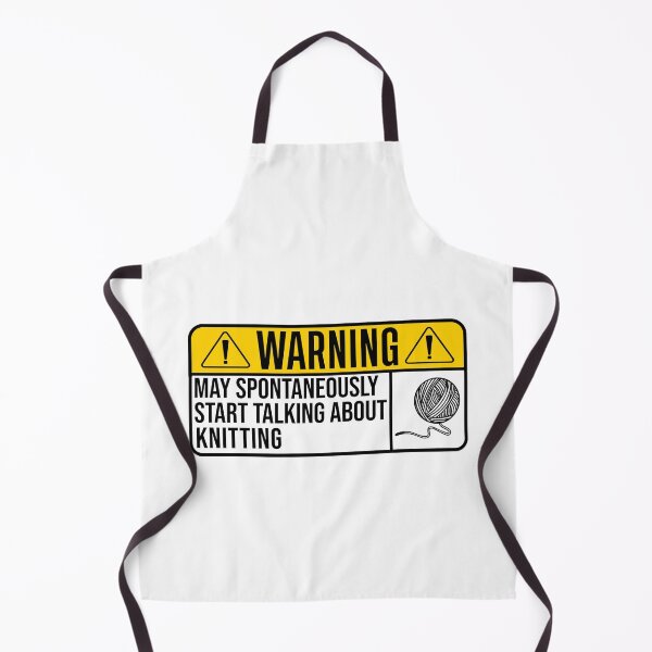 Item preview, Warning May spontaneously start talking about Knitting designed and sold by Majesticoo.