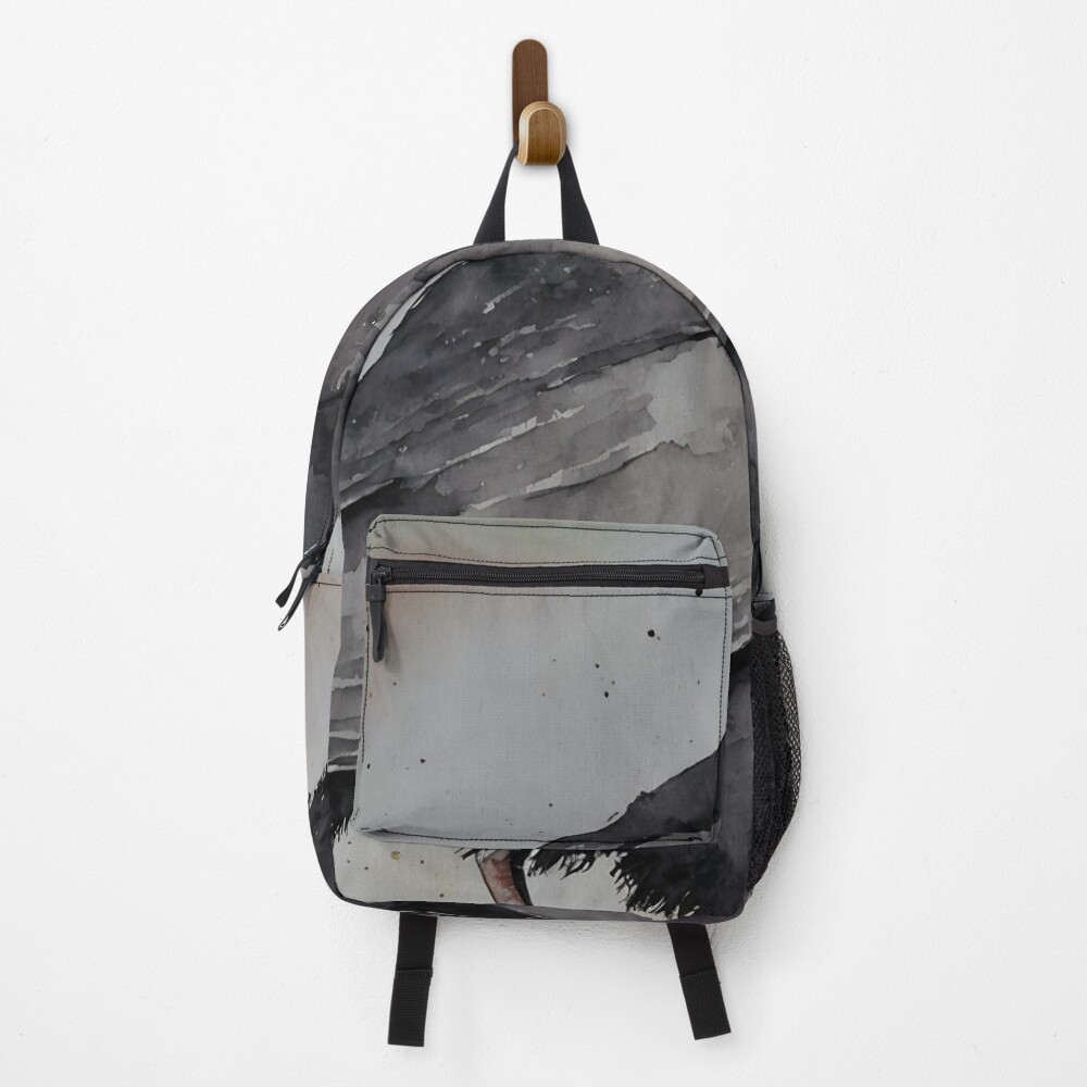 Vista previa del artículo con la obra «Mochila», diseñado y vendido por DrawItOnce.