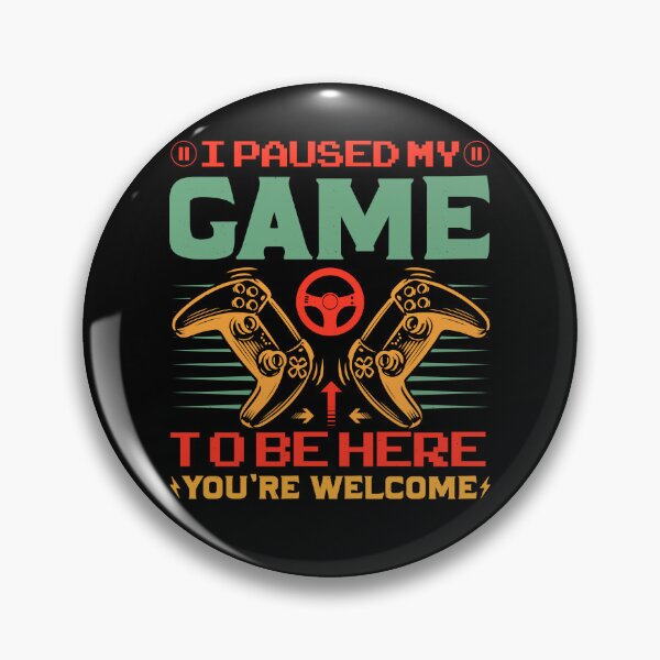 Item preview, I Paused My Game To Be Here You're Welcome Controller designed and sold by SamuraiGaming.