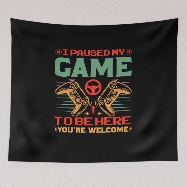 Item preview, I Paused My Game To Be Here You're Welcome Controller designed and sold by SamuraiGaming.