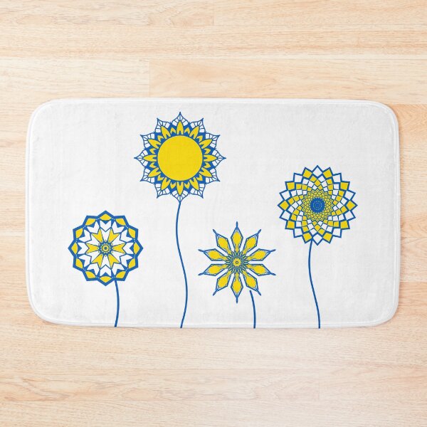 Item preview, Ukrainian Sunflowers Mandala designed and sold by trendingatees.