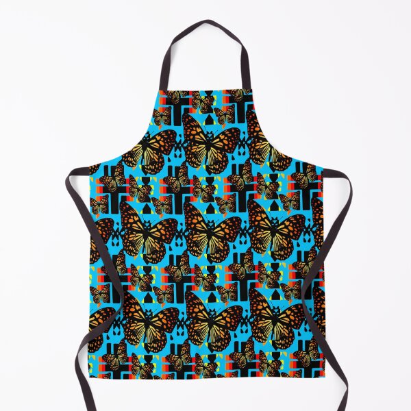 Item preview, Sky Blue / Black / Fire Color Native Butterfly Blanket Print designed and sold by JMWCD.