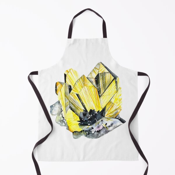Item preview, Watercolor painting of Yellow Tourmaline designed and sold by KatasArt.