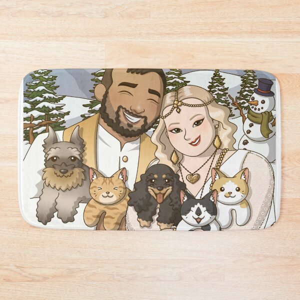 Item preview, Ebenezer with Family designed and sold by Kyna Arts.