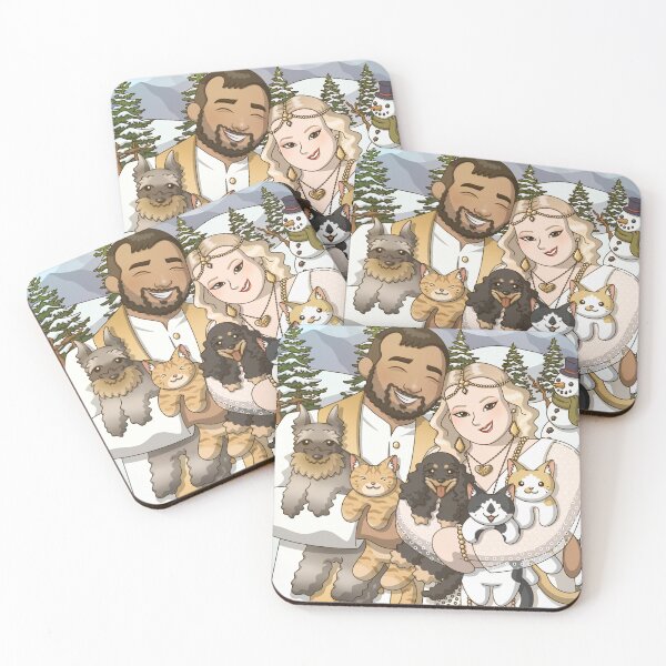 Item preview, Ebenezer with Family designed and sold by Kyna Arts.