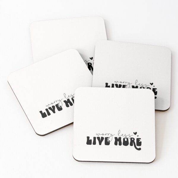 Item preview, worry less live more designed and sold by Allklassy.