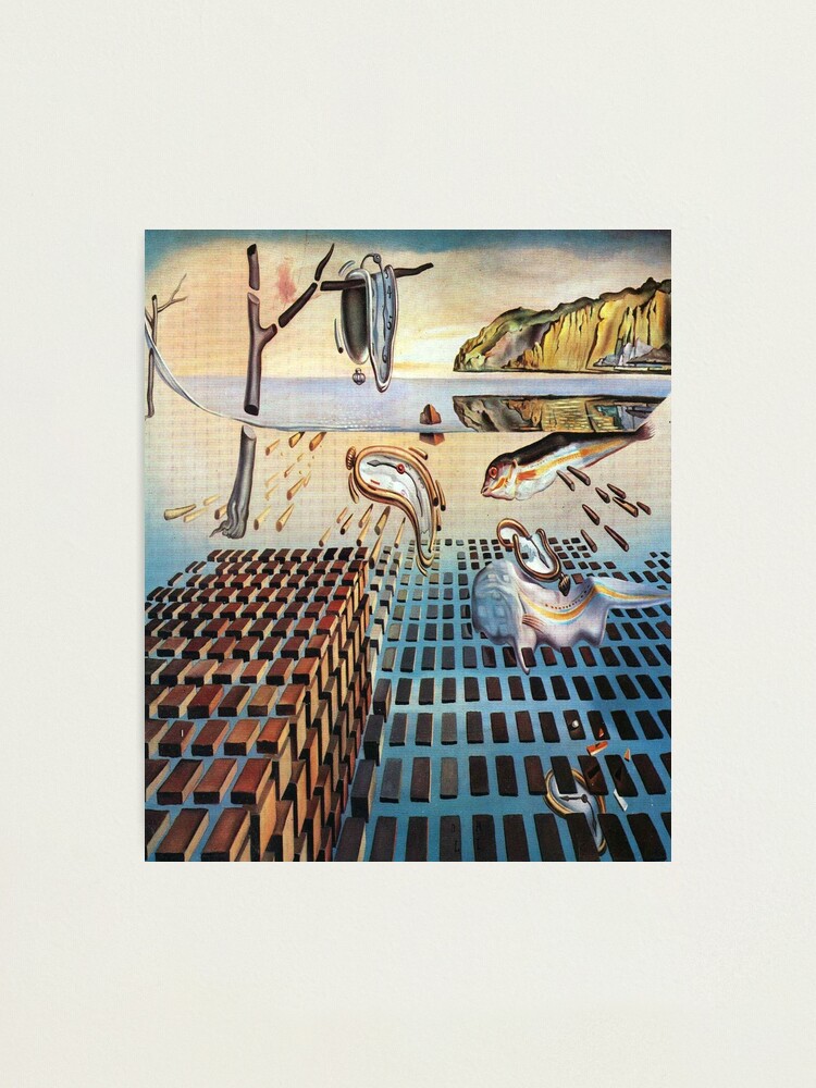 Alternate view of The Disintegration of the Persistence of Memory-Salvador Dalí Photographic Print