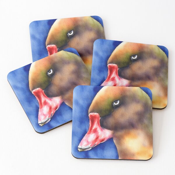 Artikelvorschau, Duck highly detailed watercolor painting entworfen und verkauft von DrawItOnce.