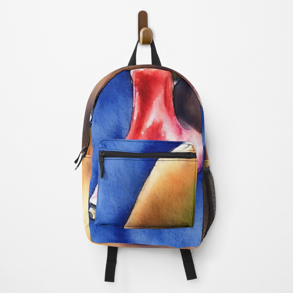 Vista previa del artículo con la obra «Mochila», diseñado y vendido por DrawItOnce.
