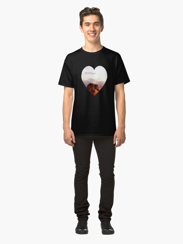 Alternate view of Wild ponies Classic T-Shirt