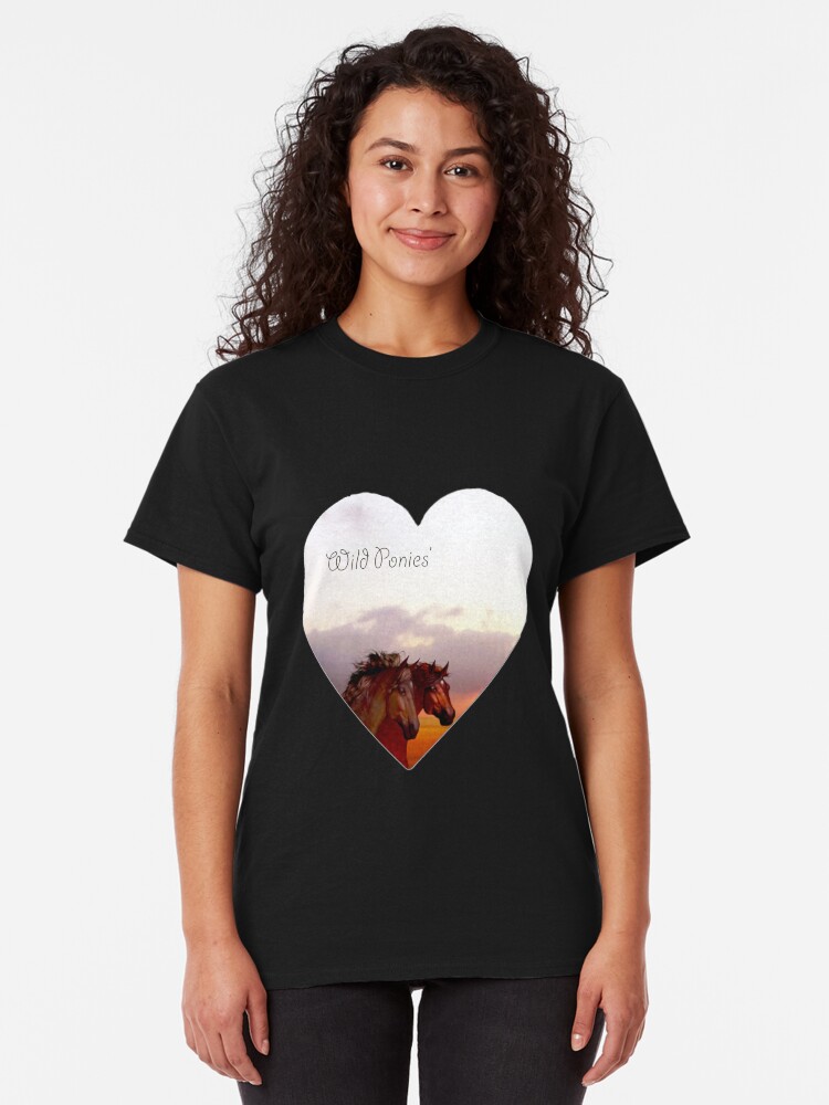 Alternate view of Wild ponies Classic T-Shirt