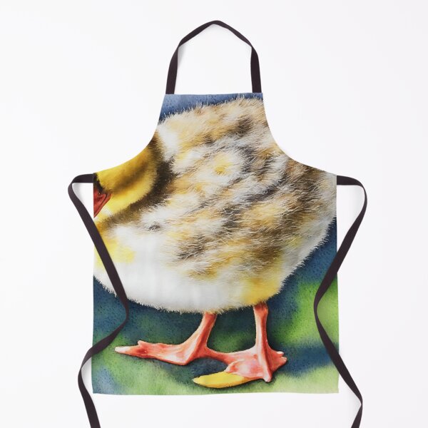 Artikelvorschau, Duckling highly detailed watercolor painting entworfen und verkauft von DrawItOnce.