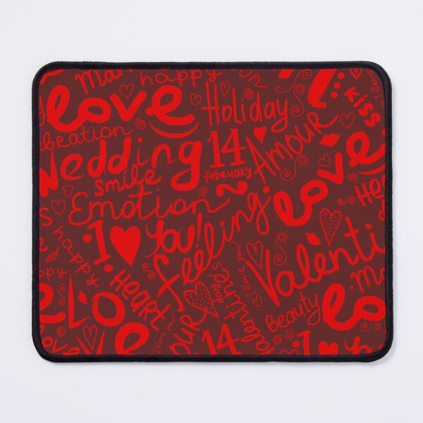 Item preview, Love with hearts seamless designed and sold by obinsuma.