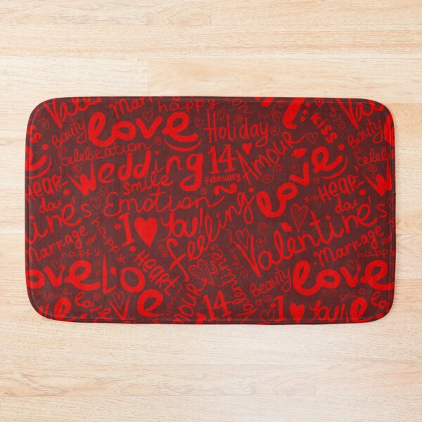 Item preview, Love with hearts seamless designed and sold by obinsuma.