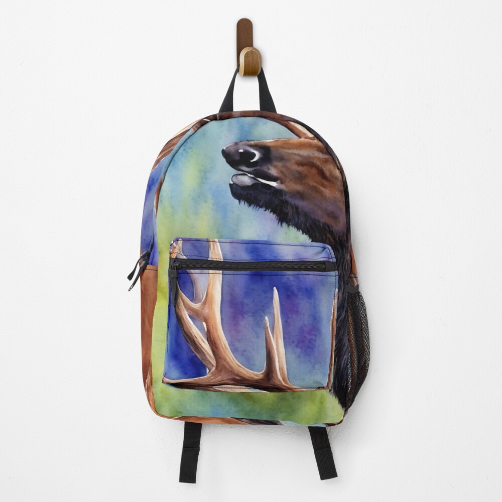 Vista previa del artículo con la obra «Mochila», diseñado y vendido por DrawItOnce.