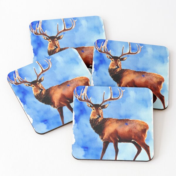 Artikelvorschau, Elk highly detailed watercolor painting entworfen und verkauft von DrawItOnce.