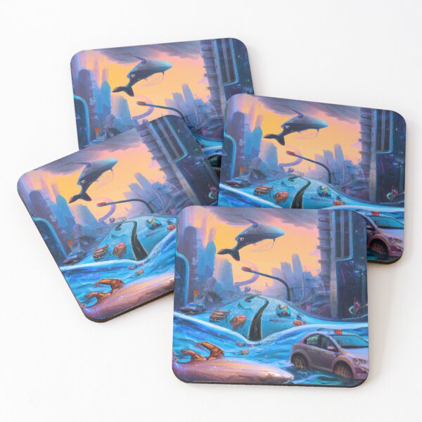 Item preview, Underwater City - The Future of Submerged Living Design designed and sold by WBP Mart.