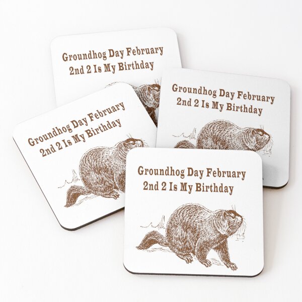 Item preview, Groundhog Day February 2nd 2 Is My Birthday  designed and sold by Soudesign99.