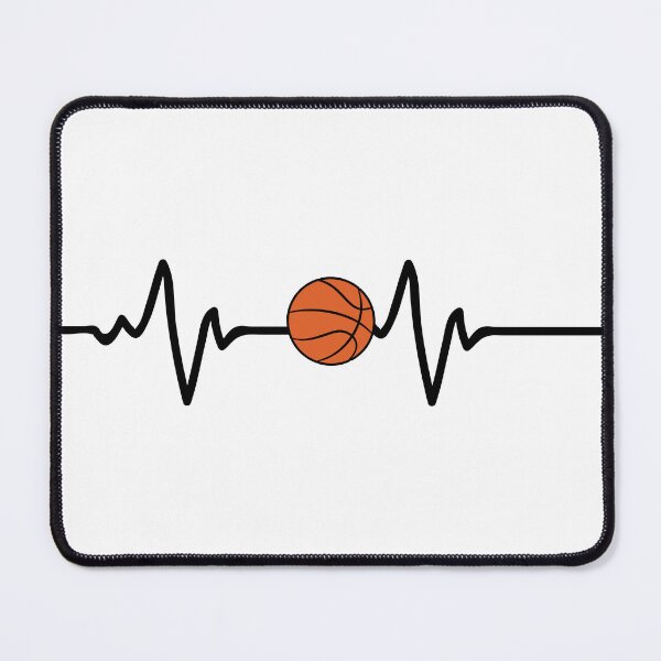 Item preview, Basketball Heartbeat designed and sold by thathoopworld.
