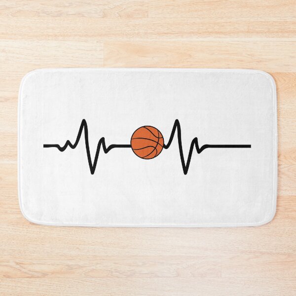 Item preview, Basketball Heartbeat designed and sold by thathoopworld.