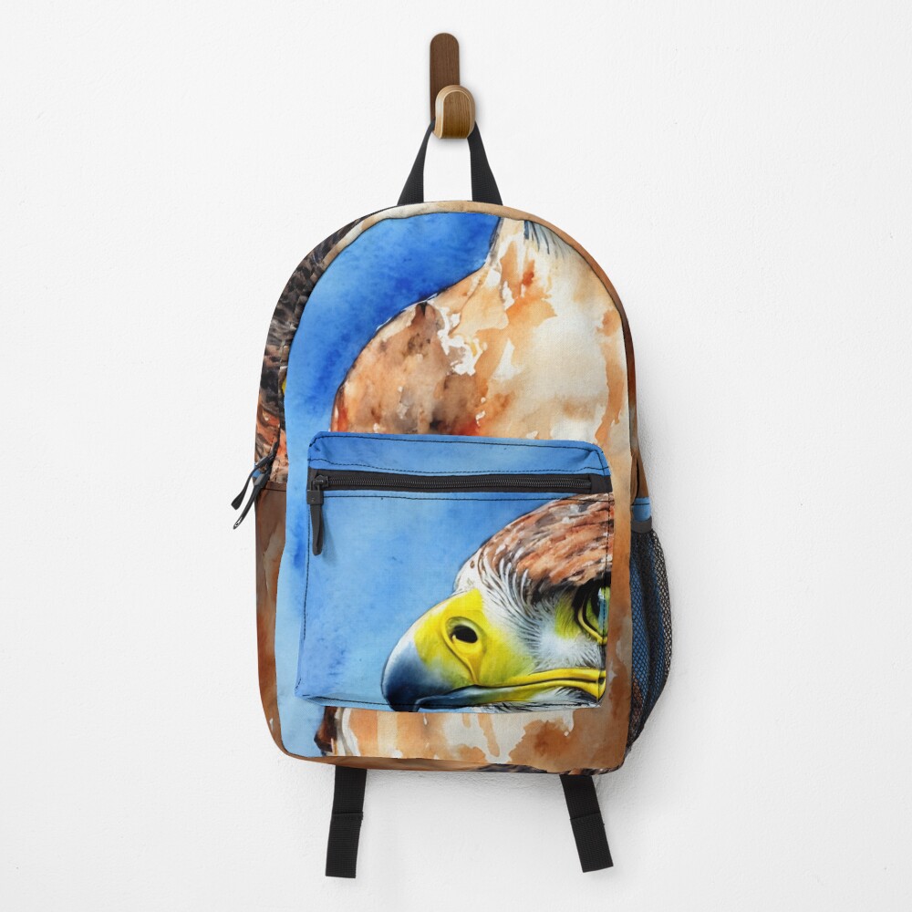 Vista previa del artículo con la obra «Mochila», diseñado y vendido por DrawItOnce.