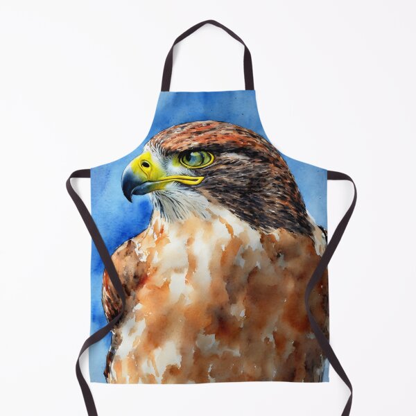 Artikelvorschau, Falcon highly detailed watercolor painting entworfen und verkauft von DrawItOnce.