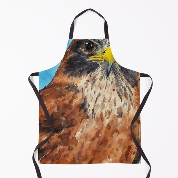 Artikelvorschau, Falcon highly detailed watercolor painting entworfen und verkauft von DrawItOnce.
