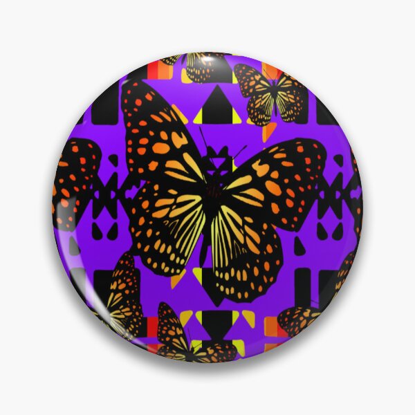 Item preview, Purple  / Black / Fire Color  Native Butterfly Blanket Print  designed and sold by JMWCD.