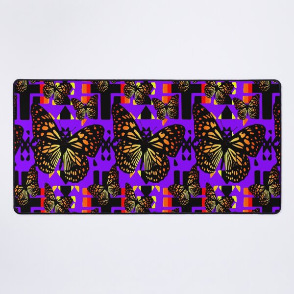Item preview, Purple / Black / Fire Color Native Butterfly Blanket Print designed and sold by JMWCD.