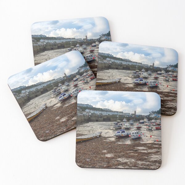 Item preview, Boats in Porthleven Harbour Cornwall designed and sold by VnGphoto.