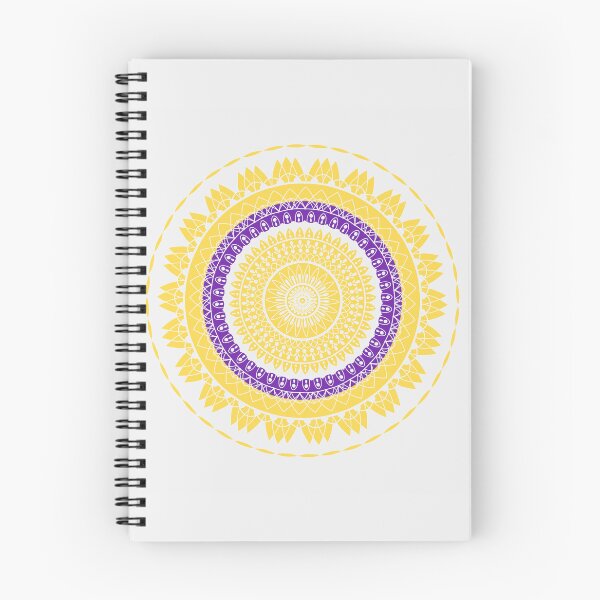 Item preview, Intersex Pride Mandala designed and sold by Emma-B-Art.