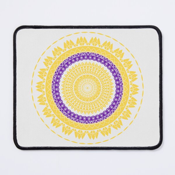 Item preview, Intersex Pride Mandala designed and sold by Emma-B-Art.