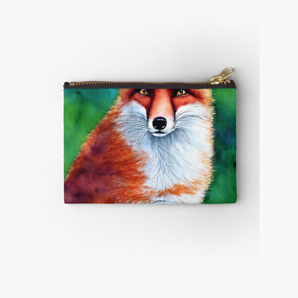 Artikelvorschau, Fox highly detailed watercolor painting entworfen und verkauft von DrawItOnce.