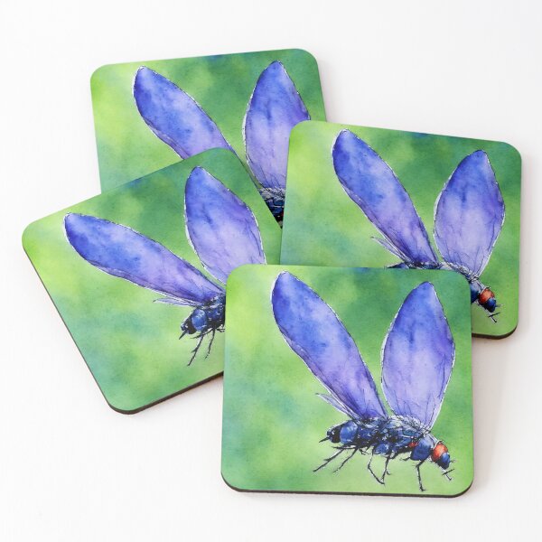 Artikelvorschau, Fly highly detailed watercolor painting entworfen und verkauft von DrawItOnce.