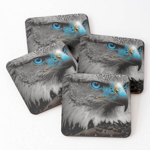 Item preview, Eagle with blue eyes designed and sold by ai1art.