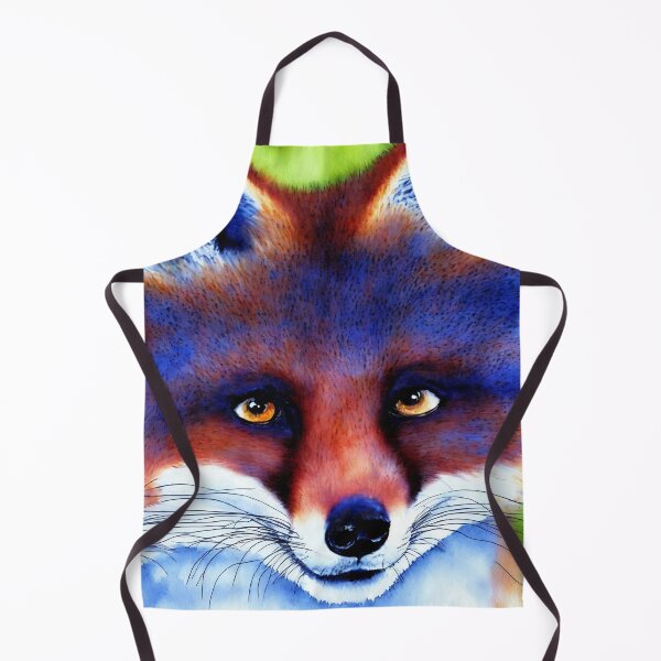 Artikelvorschau, Fox highly detailed watercolor painting entworfen und verkauft von DrawItOnce.