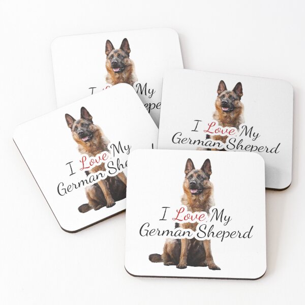 Item preview, I Love My German Sheperd designed and sold by LoiseauStudio.
