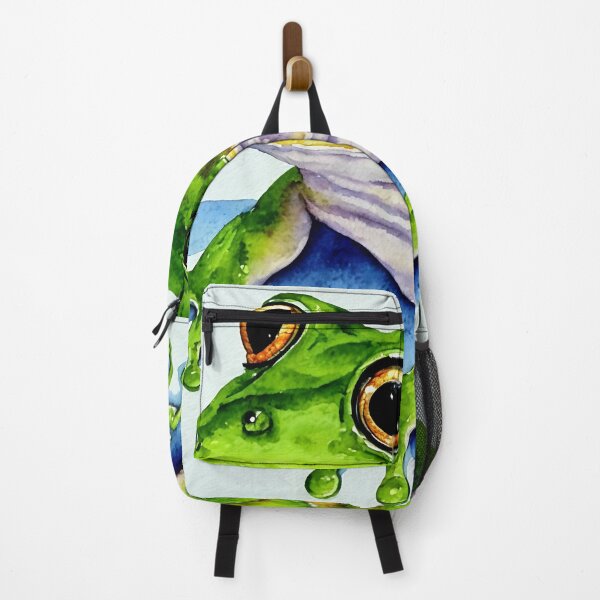 Artikelvorschau, Frog highly detailed watercolor painting entworfen und verkauft von DrawItOnce.